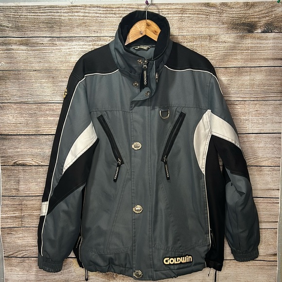Vintage Goldwin Men’s Skidoo Snowsuit includes snowpants size Medium - Picture 1 of 9